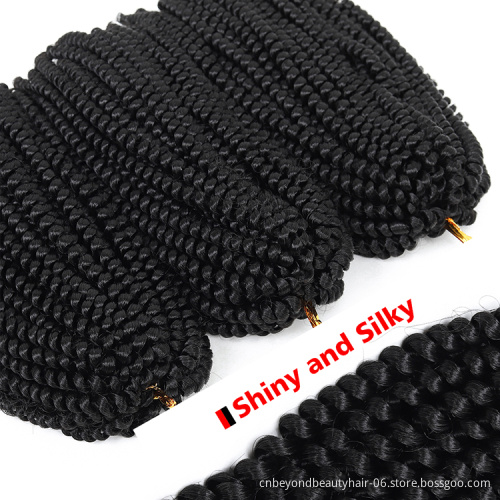 Beyond Beauty Fluffy Spring Twist Crochet Hair Extensions 12inch passion twist Braiding Hair Synthetic Crochet Braids Hair